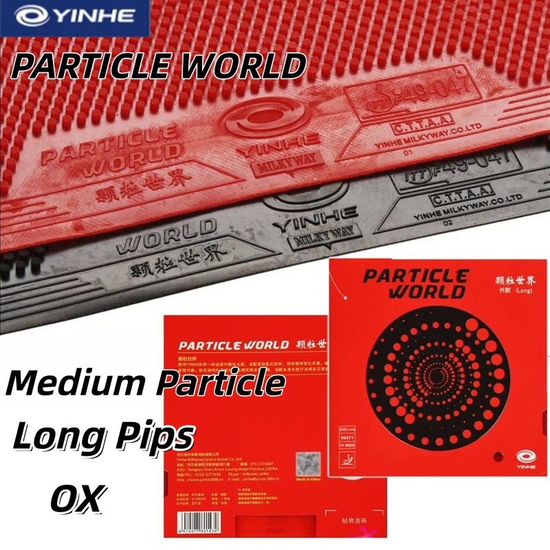 Table Tennis For Sale - ยางปิงปอง YINHE PARTICLE WORLD OX ปุ่มยาว