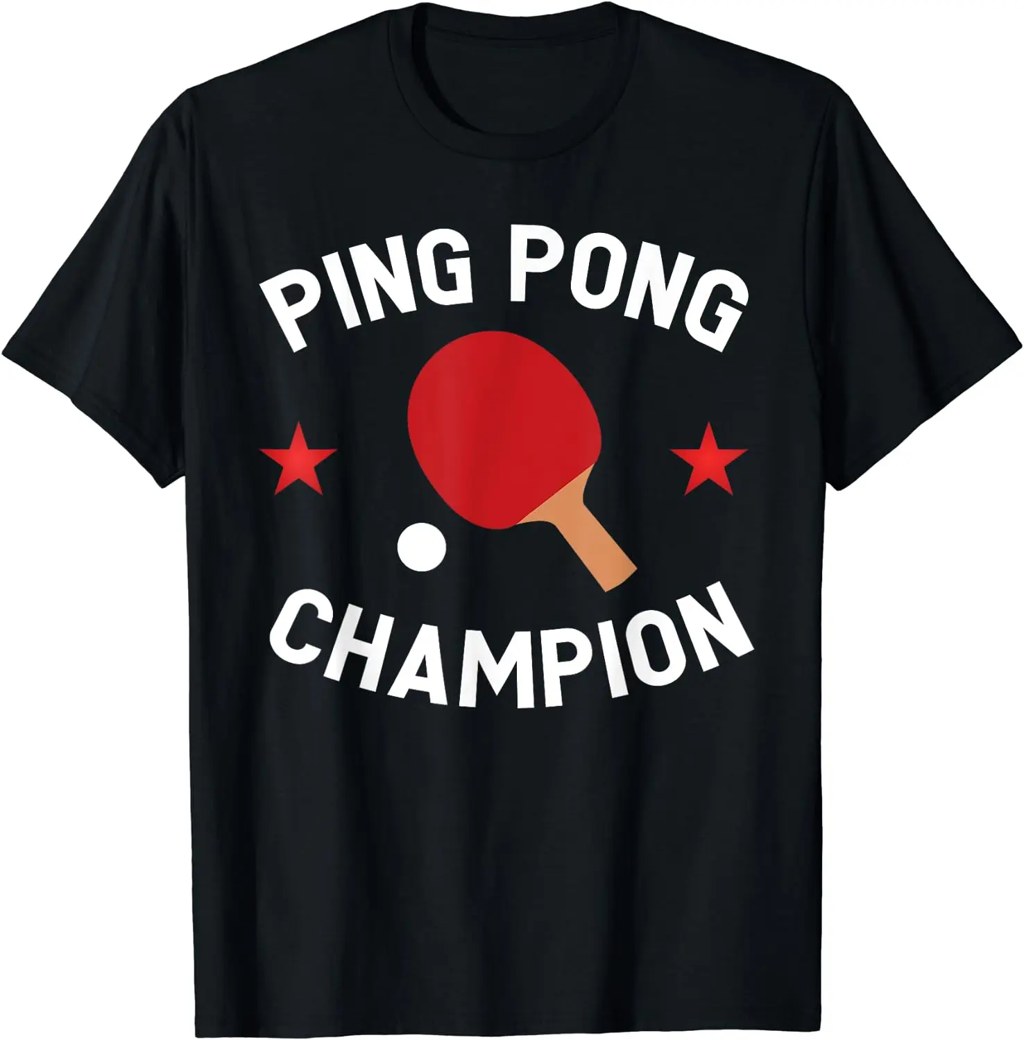 Table Tennis Champion - 2026 ของขวัญคนรัก แชมป์ปิงปอง เสื้อยืดเทเบิลเทนนิส ดีไซน์ไม่ซ้ำใคร สำหรับผู้ชายและผู้หญิง