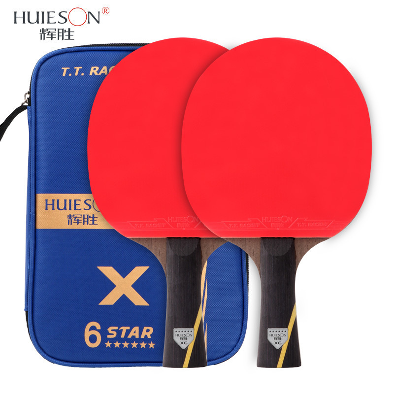 Table Tennis Kit - Huieson 6 ดาวอัพเกรดตารางไม้เทนนิส 7 ชั้น Double