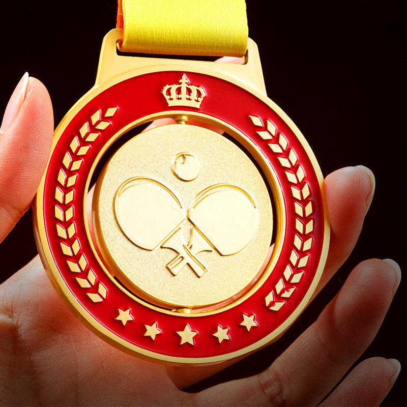 Table Tennis For Sale - ตารางเทนนิส Gold สีบรอนซ์เงินเหรียญสำหรับ Ping Pong เกมการแข่งขัน