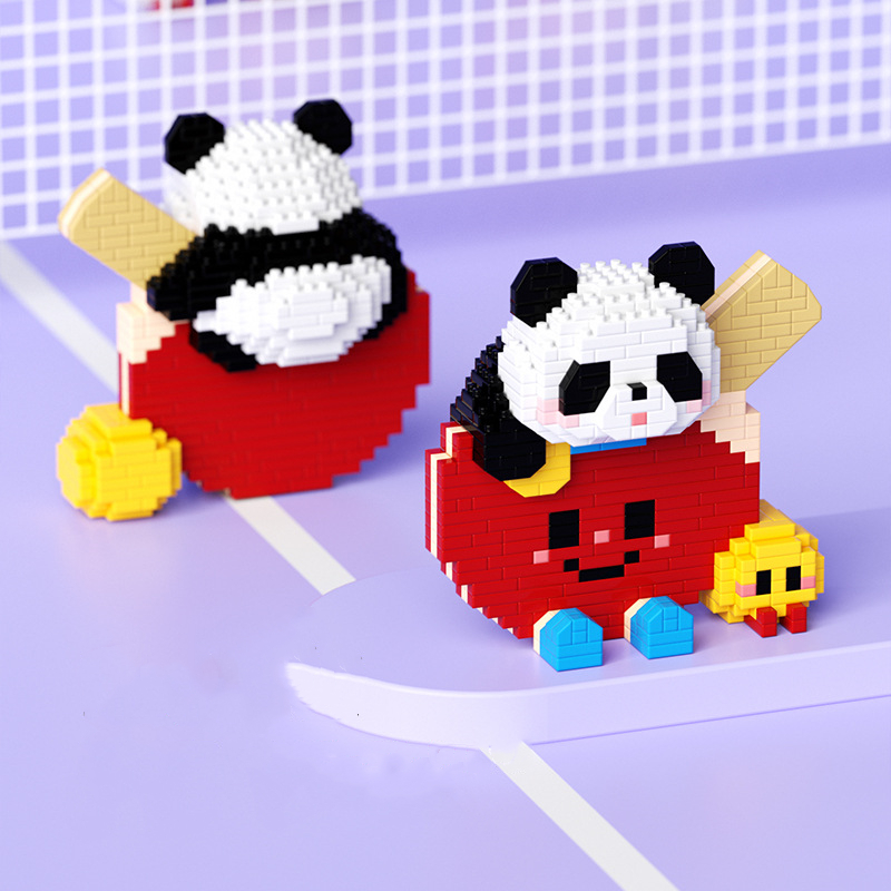 Table Tennis Champion - 2015 น่ารัก Panda Champion ไม้ปิงปอง Building