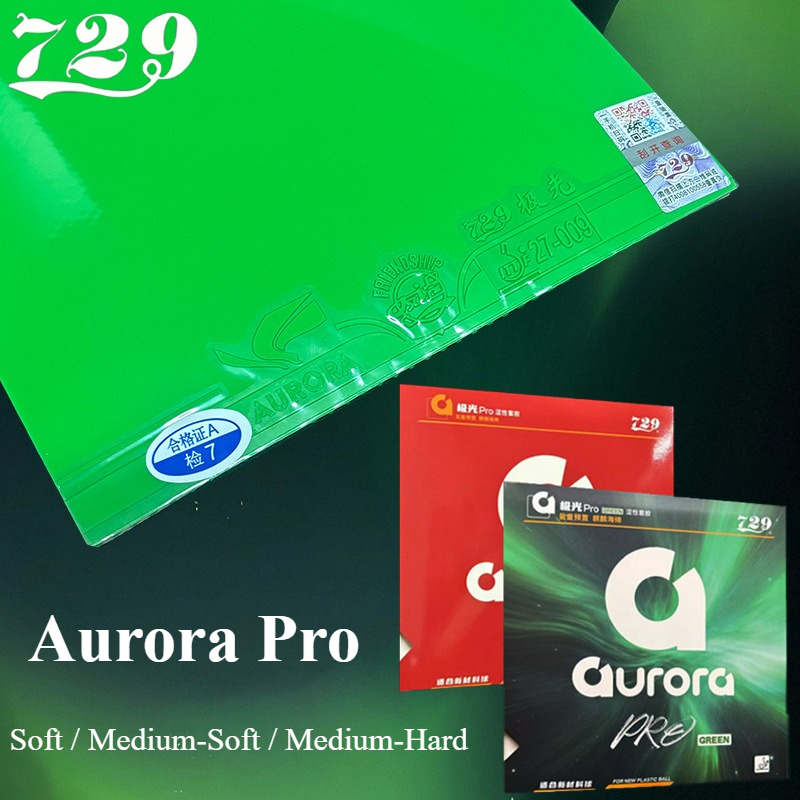 Table Tennis For Sale - ยางปิงปอง 729 Friendship Aurora Pro Green
