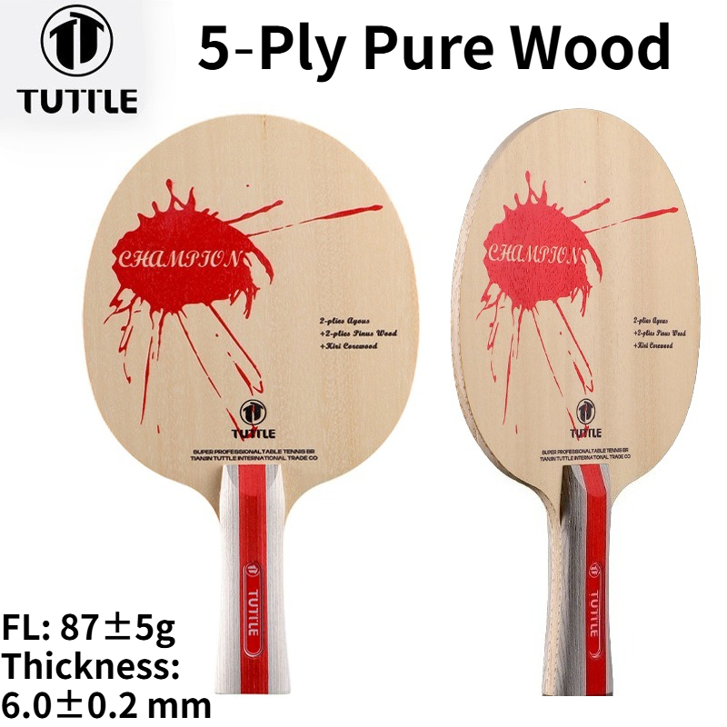 ไม้ปิงปอง TUTTLE Champion Road - Table Tennis Champion บทวิจารณ์และราคา