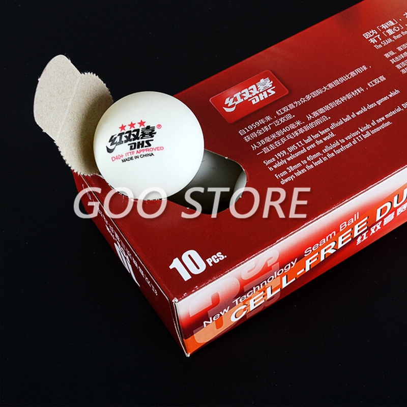 DHS 3-Star D40 + ลูกปิงปอง 3 ด - Table Tennis Daily บทวิจารณ์และราคา