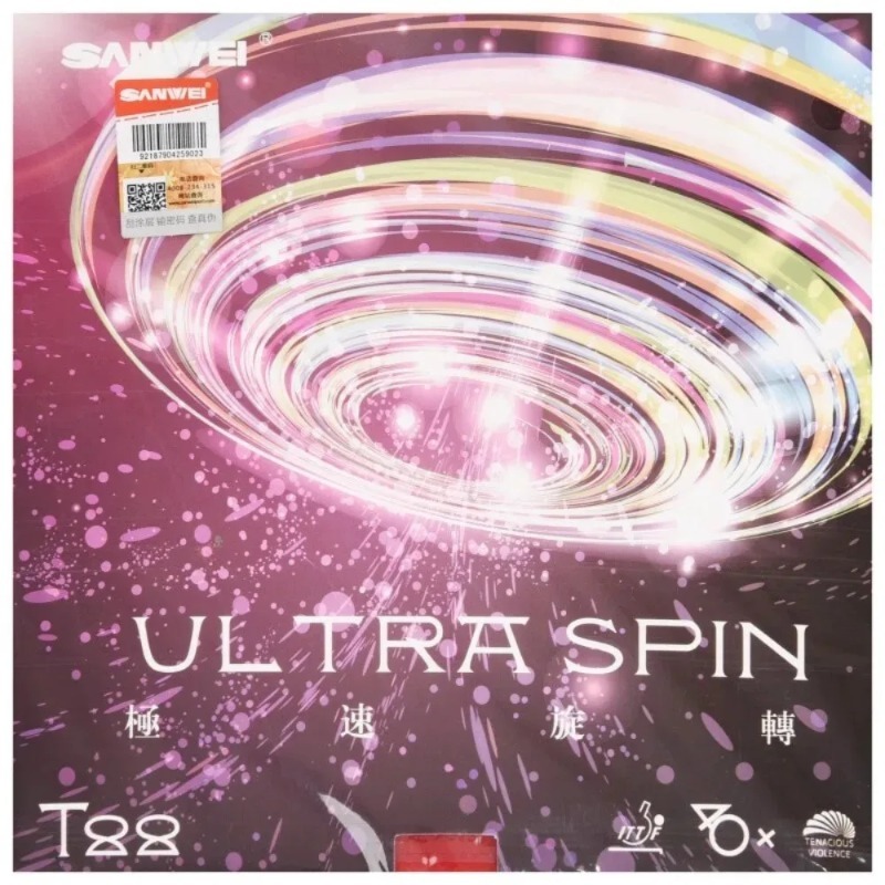 ยางปิงปอง Sanwei T88 ULTRA-Spi - Table Tennis For Sale บทวิจารณ์และราคา