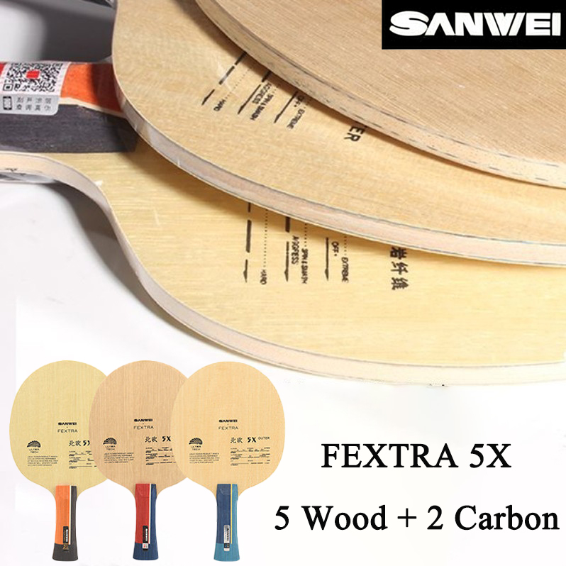 ไม้ปิงปอง SANWEI FEXTRA 5X 5 ช - Table Tennis For Sale บทวิจารณ์และราคา