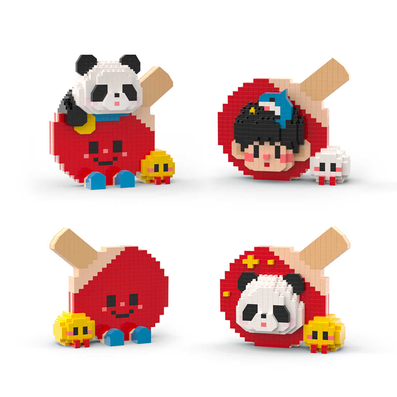 2015 น่ารัก Panda Champion ไม้ - Table Tennis Champion บทวิจารณ์และราคา