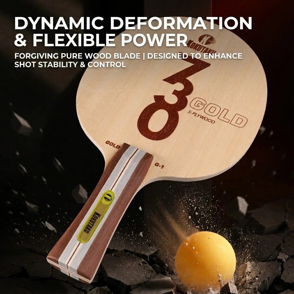ไม้ปิงปอง Kokutaku รุ่น FL 730 - Table Tennis For Sale บทวิจารณ์และราคา