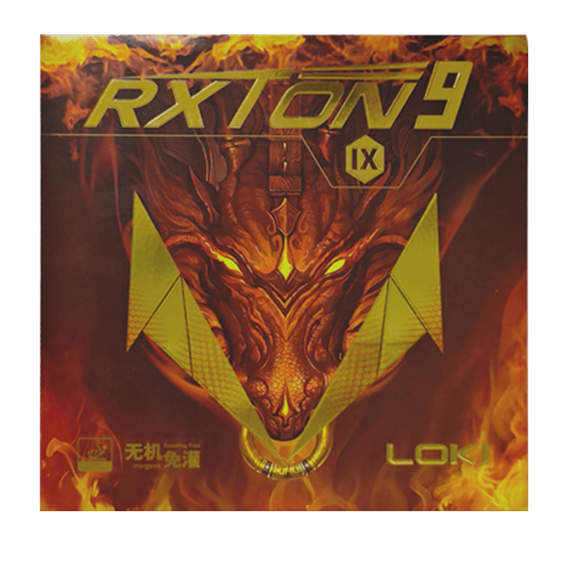 ยางปิงปอง LOKI RXTON 9 รุ่นตลา - Table Tennis For Sale บทวิจารณ์และราคา