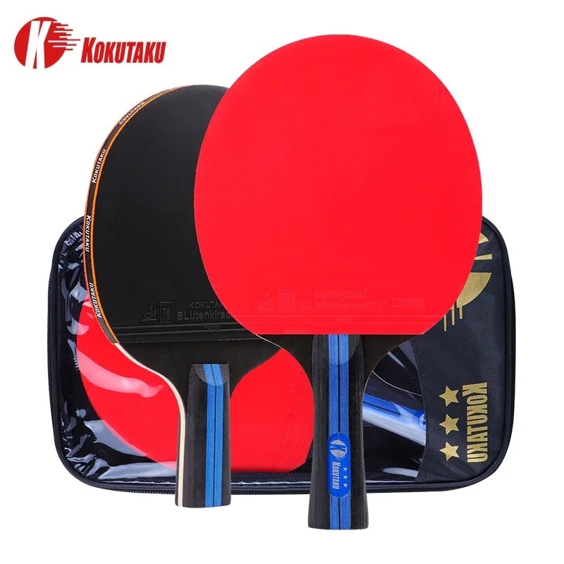 KOKUTAKU ไม้ตีปิงปอง3ดาว, ชุดเ - Table Tennis Kit บทวิจารณ์และราคา