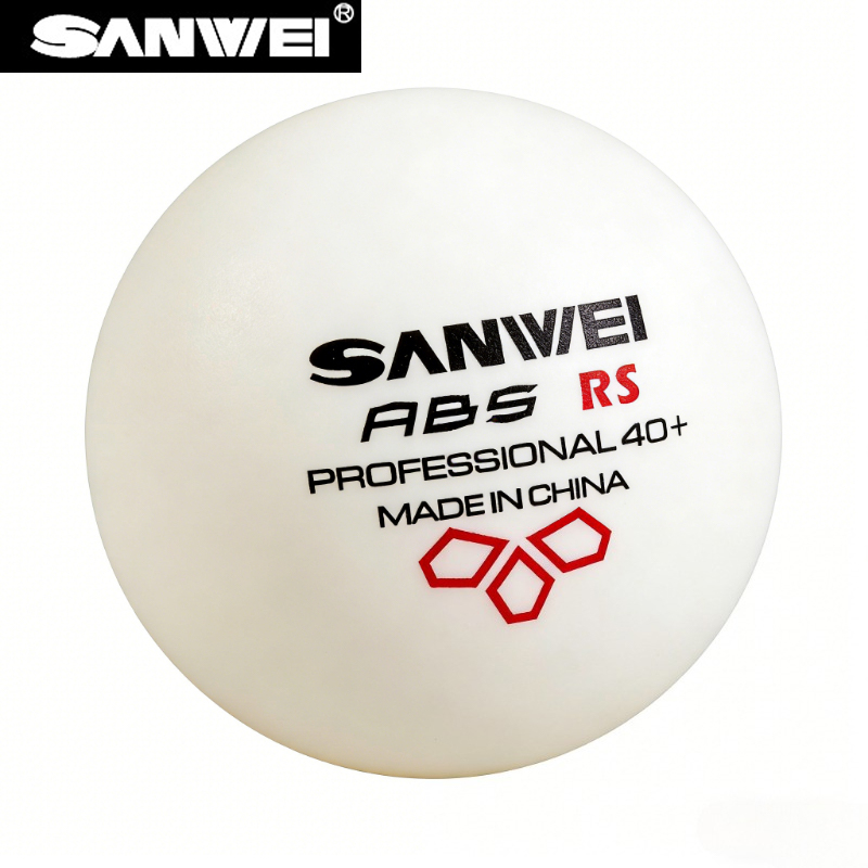 ลูกปิงปอง SANWEI ABS วัสดุใหม่ - Table Tennis Daily บทวิจารณ์และราคา